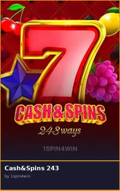 Cash Spins 243