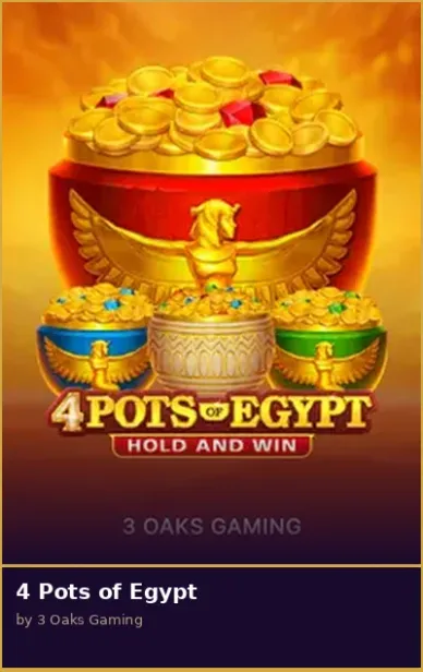 4 Pots of Egypt