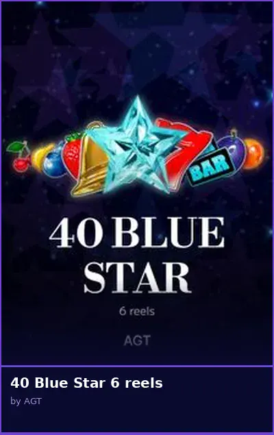 40 Blue Star 6 reels