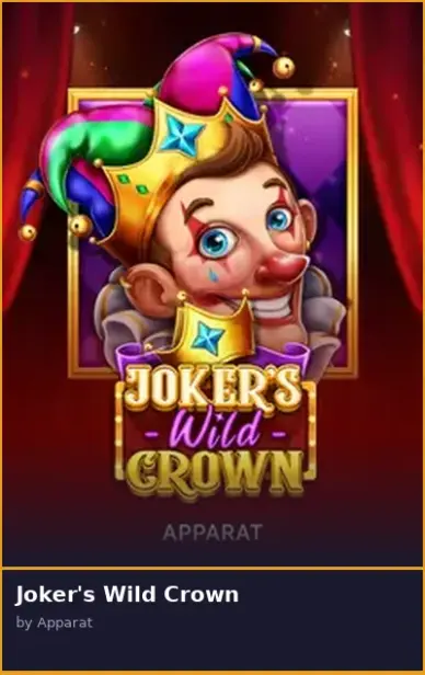 Joker s Wild Crown