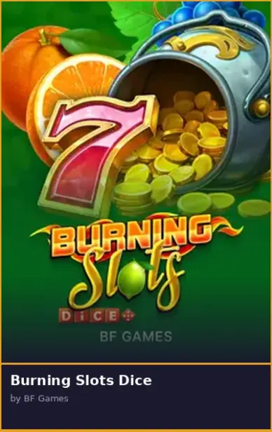 Burning Slots Dice