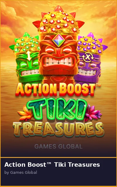 Action Boost  Tiki Treasures