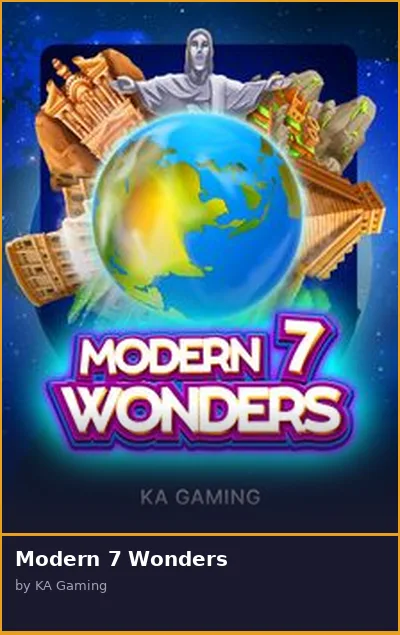 Modern 7 Wonders