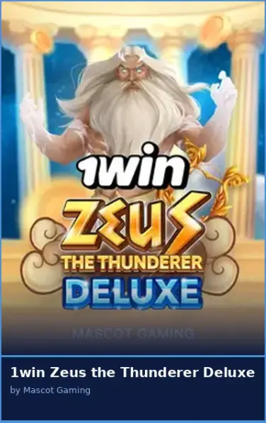 1win Zeus the Thunderer Deluxe