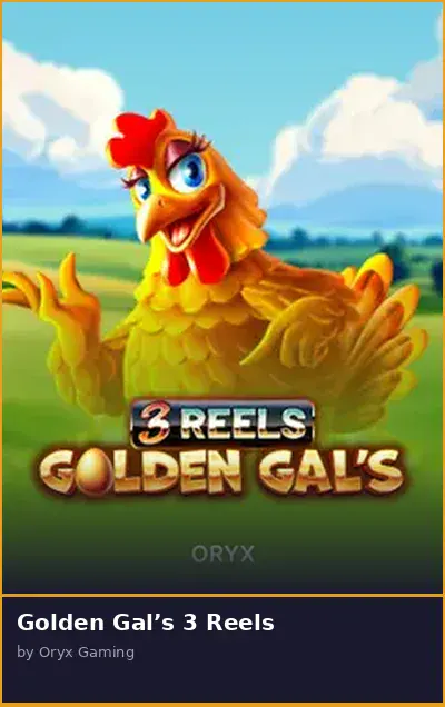Golden Gal s 3 Reels
