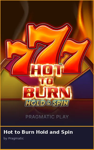 Hot to Burn Hold and Spin