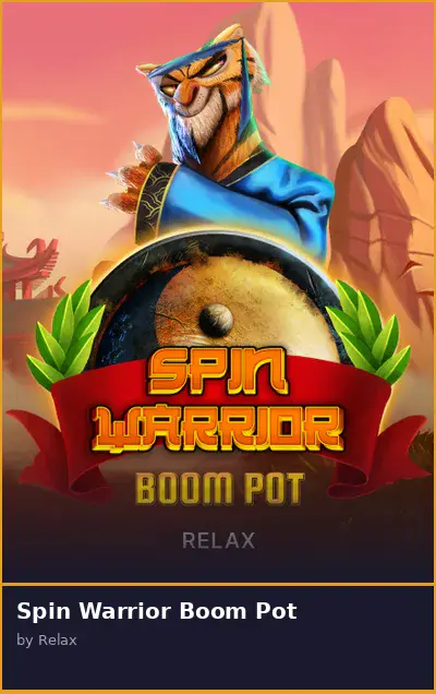 Spin Warrior Boom Pot
