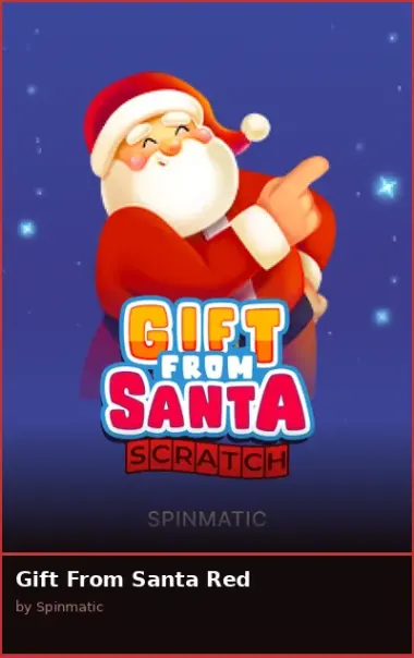 Gift From Santa Red