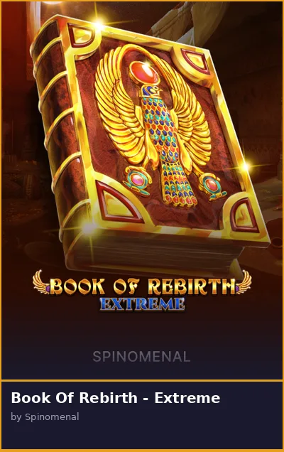 Book Of Rebirth - Extreme