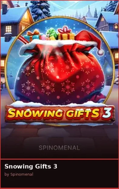 Snowing Gifts 3